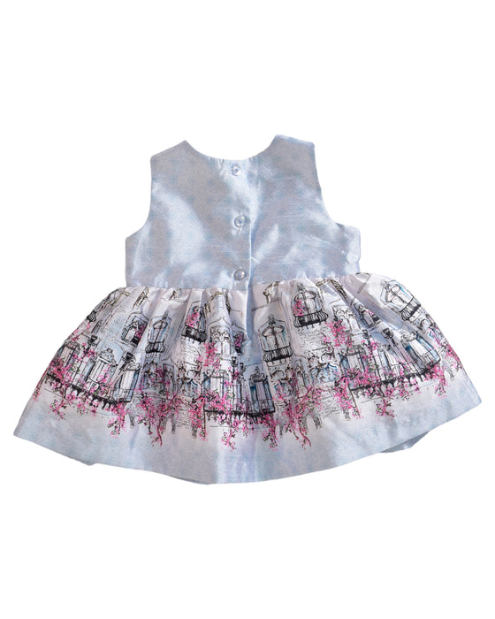 A Multicolour Sleeveless Dresses from Pippa & Julie in size 0-3M for girl. (Front View)