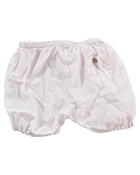 A Pink Shorts from Chateau de Sable in size 6-12M for girl. (Back View)
