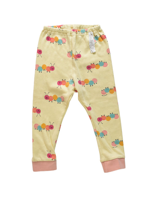 A Yellow Leggings from Organic Mom in size 2T for neutral. (Front View)