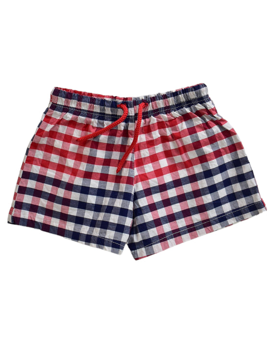 A Blue Shorts from Jacadi in size 6-12M for boy. (Front View)