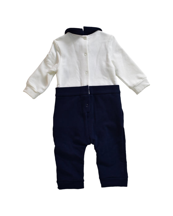 A Blue Long Overalls from Nicholas & Bears in size 6-12M for boy. (Back View)