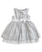 A Grey Sleeveless Dresses from Grain de Blé in size 12-18M for girl. (Front View)