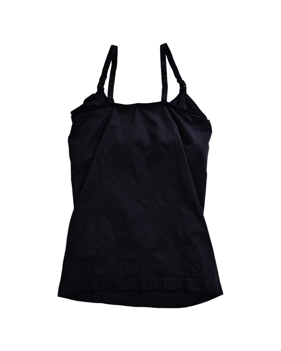 A Black Sleeveless Tops from Bravado in size L for maternity. (Back View)
