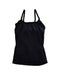 A Black Sleeveless Tops from Bravado in size L for maternity. (Back View)