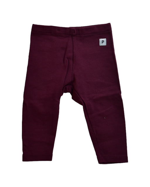 A Red Leggings from Polarn O. Pyret in size 0-3M for neutral. (Front View)