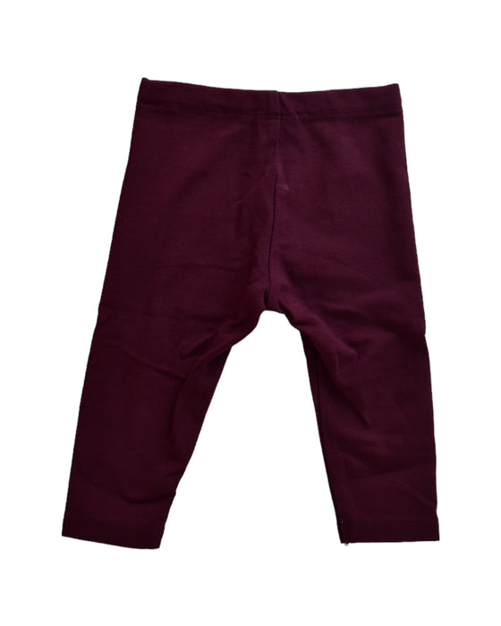 A Red Leggings from Polarn O. Pyret in size 0-3M for neutral. (Back View)
