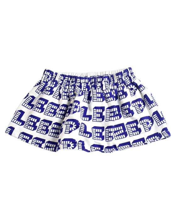 A Blue Short Skirts from Hugo Loves Tiki in size 4T for girl. (Back View)