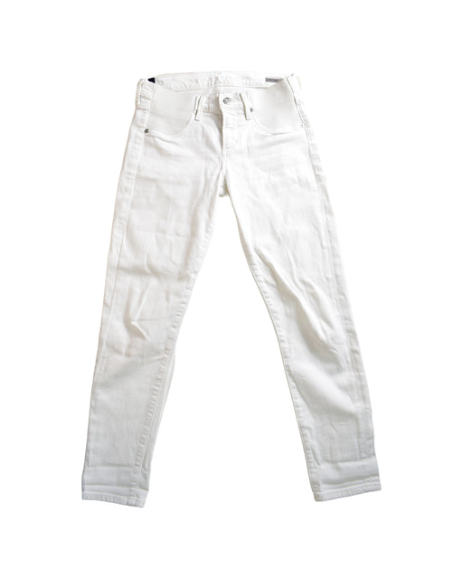 A White Jeans from Citizens of Humanity in size S for maternity. (Front View)