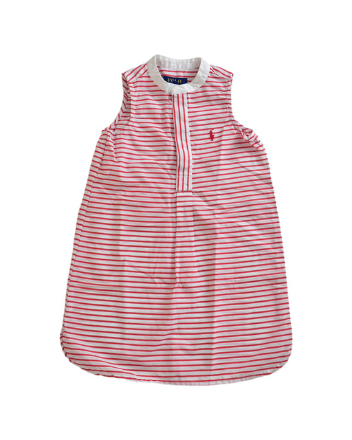 A Red Sleeveless Dresses from Polo Ralph Lauren in size 3T for girl. (Front View)