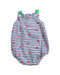 A Blue Long Sleeve Bodysuits from Florence Eiseman in size 6-12M for girl. (Back View)