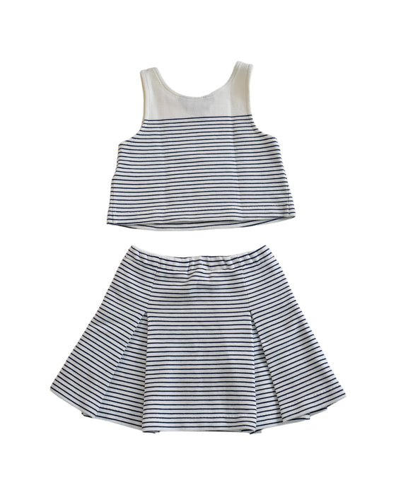 A White Skirt Sets from Polo Ralph Lauren in size 4T for girl. (Back View)