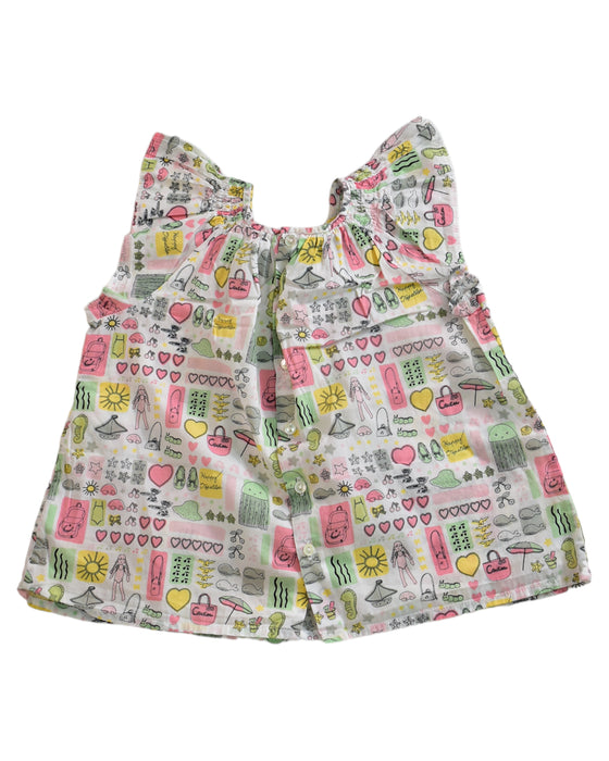 A Multicolour Short Sleeve Tops from Bonpoint in size 3T for girl. (Back View)