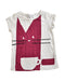 A White Short Sleeve T Shirts from Burberry in size 4T for neutral. (Front View)