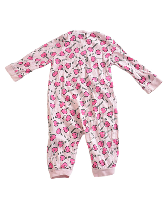 A Pink Bodysuits from Guess in size 3-6M for girl. (Back View)