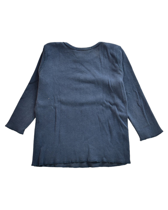 A Blue Long Sleeve Tops from Bonpoint in size 2T for boy. (Back View)