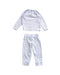 A Blue Pyjama Sets from Hill House in size 6-12M for neutral. (Back View)