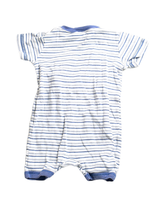 A Blue Bodysuits from Bébé by Minihaha in size 3-6M for neutral. (Back View)