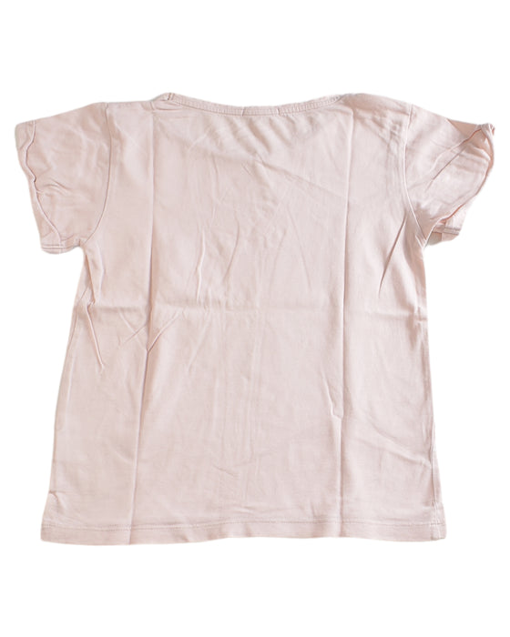 A Pink Short Sleeve T Shirts from Hundred Pieces in size 10Y for girl. (Back View)
