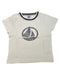 A White Short Sleeve T Shirts from Petit Bateau in size 4T for neutral. (Front View)