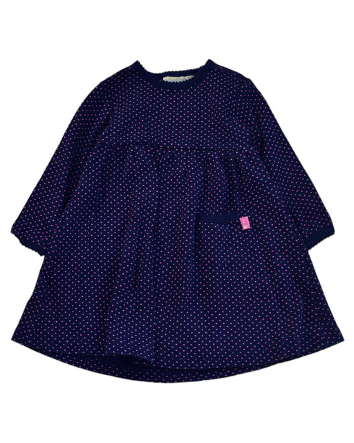 A Blue Long Sleeve Dresses from Jojo Maman Bébé in size 18-24M for girl. (Front View)