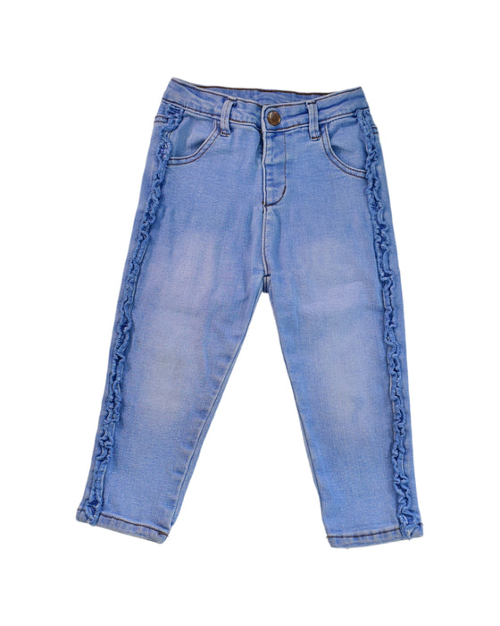 A Blue Jeans from Seed in size 18-24M for girl. (Front View)