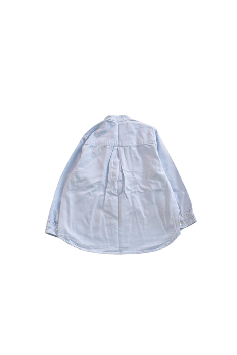 A Blue Shirts from La Coqueta in size 3T for boy. (Back View)