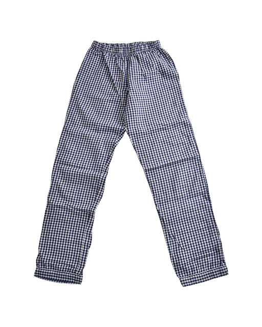 A Navy Pyjama Sets from Petit Bateau in size 5T for neutral. (Front View)