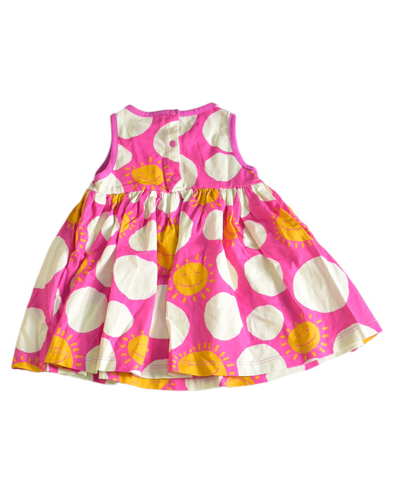 A Pink Sleeveless Dresses from Stella McCartney in size 3-6M for girl. (Back View)