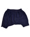 A Navy Shorts from Sense Organics in size 0-3M for boy. (Back View)