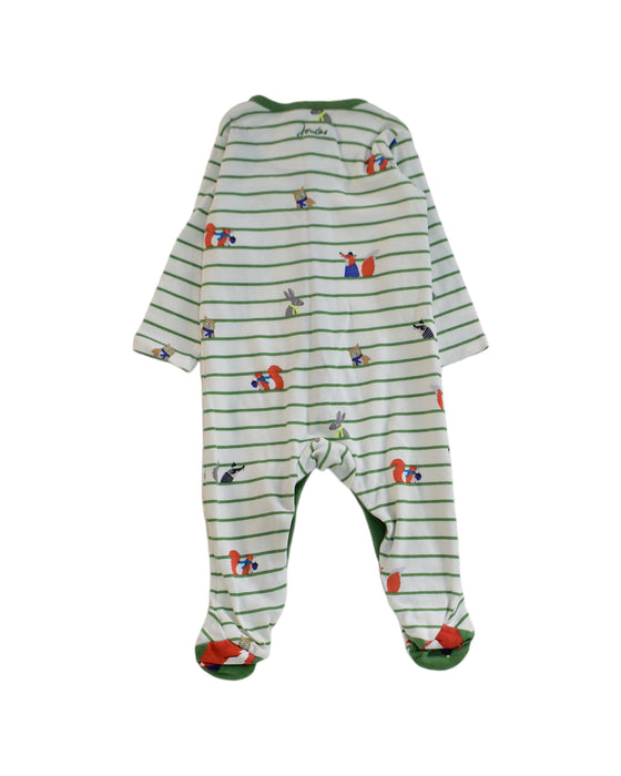 A White Long Sleeve Jumpsuits from Joules in size 3-6M for neutral. (Back View)