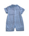 A Blue Short Sleeve Rompers from Chateau de Sable in size 3-6M for neutral. (Back View)