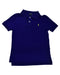 A Purple Short Sleeve Polos from Polo Ralph Lauren in size 7Y for boy. (Front View)