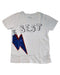 A White Short Sleeve T Shirts from Crewcuts in size 6T for boy. (Front View)