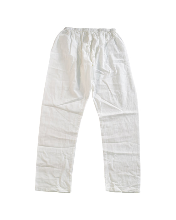 A White Casual Pants from Anokhi in size 6T for boy. (Back View)