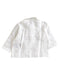 A White Shirts from Jacadi in size 0-3M for boy. (Back View)