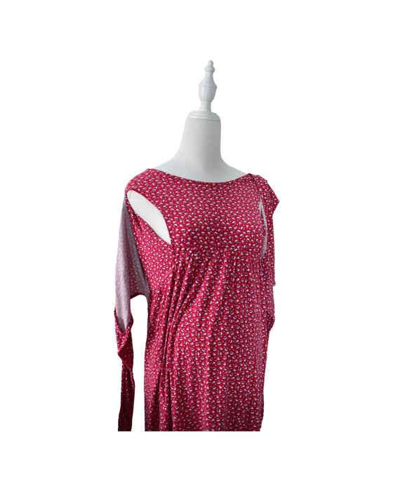 A Pink Long Sleeve Dresses from Jojo Maman Bébé in size S for maternity. 