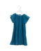 A Green Short Sleeve Dresses from Wild & Gorgeous in size 12-18M for girl. (Front View)