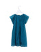 A Green Short Sleeve Dresses from Wild & Gorgeous in size 12-18M for girl. (Back View)