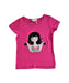 A Pink Short Sleeve T Shirts from Rykiel Enfant in size 10Y for girl. (Front View)