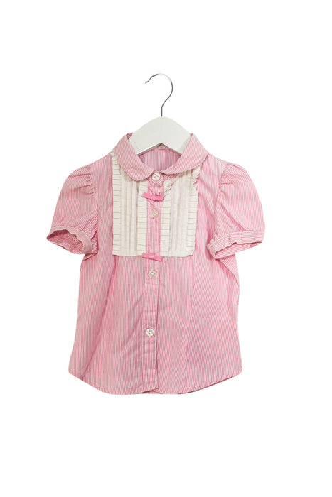 A Pink Shirts from Nicholas & Bears in size 2T for girl. (Front View)