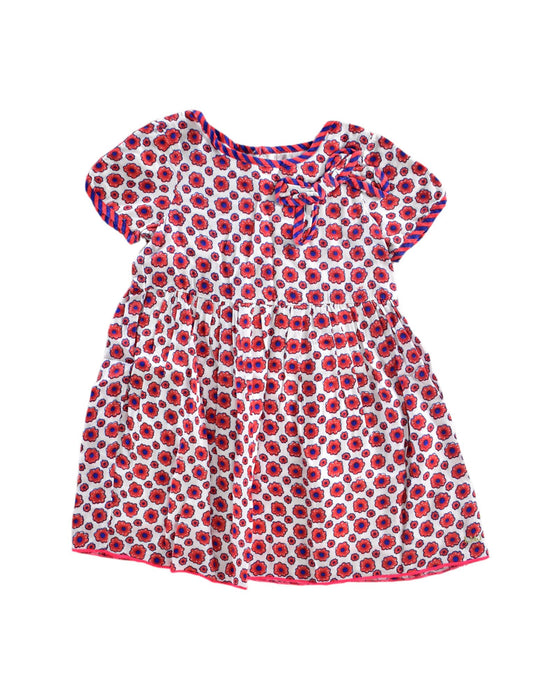 A Red Short Sleeve Dresses from Little Marc Jacobs in size 6-12M for girl. (Front View)
