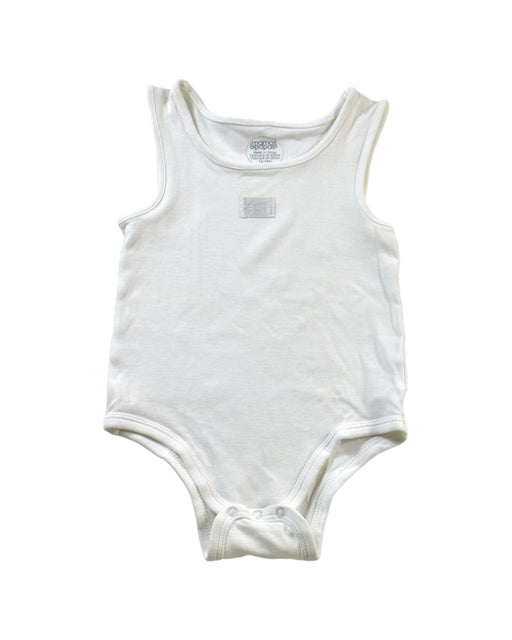 A White Long Sleeve Bodysuits from Mamas & Papas in size 12-18M for neutral. (Front View)