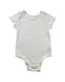 A White Short Sleeve Bodysuits from Mamas & Papas in size 12-18M for neutral. (Front View)