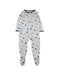 A White Long Sleeve Jumpsuits from Mamas & Papas in size 12-18M for boy. (Front View)
