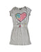 A Grey Short Sleeve Dresses from IKKS in size 10Y for girl. (Front View)