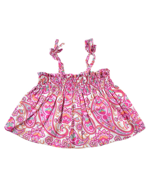 A Pink Sleeveless Dresses from Seed in size 3-6M for girl. (Front View)