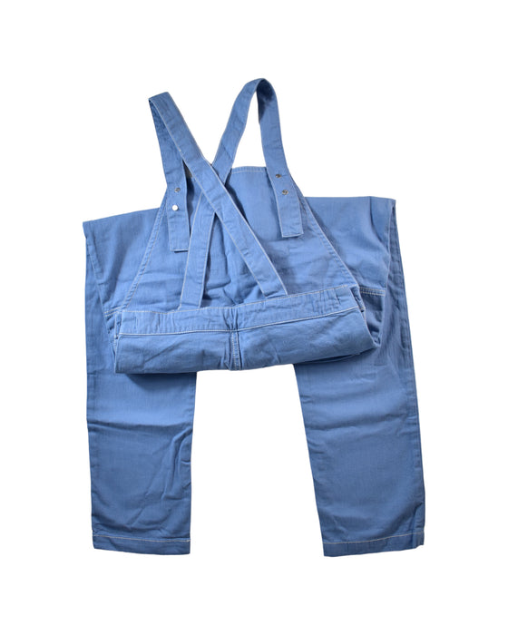 A Blue Long Overalls from Bonpoint in size 12Y for boy. (Back View)