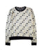 A White Crewneck Sweatshirts from Bonpoint in size 12Y for girl. (Front View)