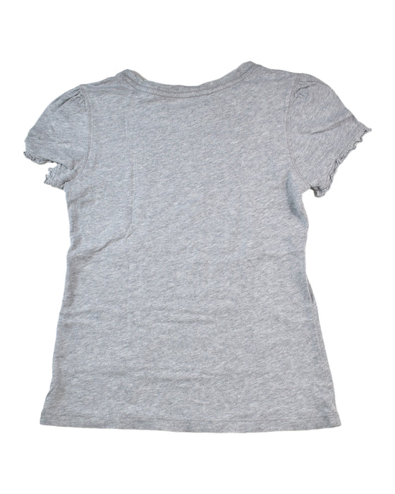 A Grey Short Sleeve Tops from Juicy Couture in size 10Y for girl. (Back View)