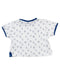 A White Short Sleeve Tops from Chateau de Sable in size 0-3M for neutral. (Back View)